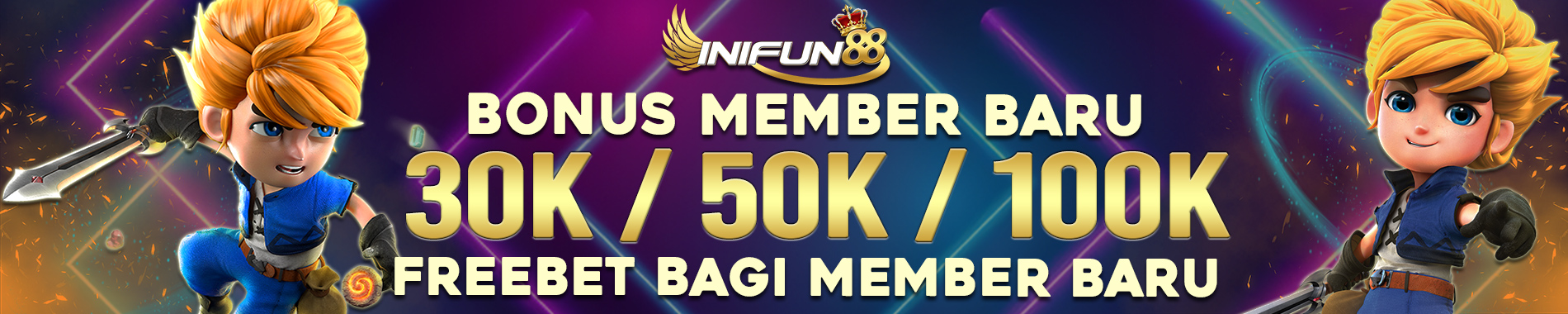 inifun88 Freebet Member baru